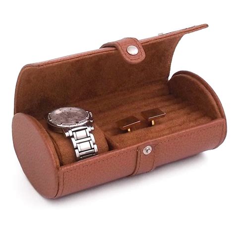 watch and cufflink travel case